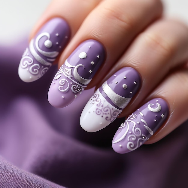 diseno-de-unas-plata-blanco-morado-3