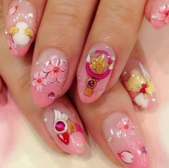 Diseño De Uñas Sakura