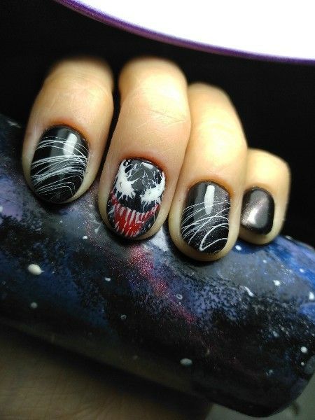 Diseño De Uñas Venom