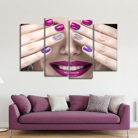 Diseños De Cuadros De Uñas Para Decorar