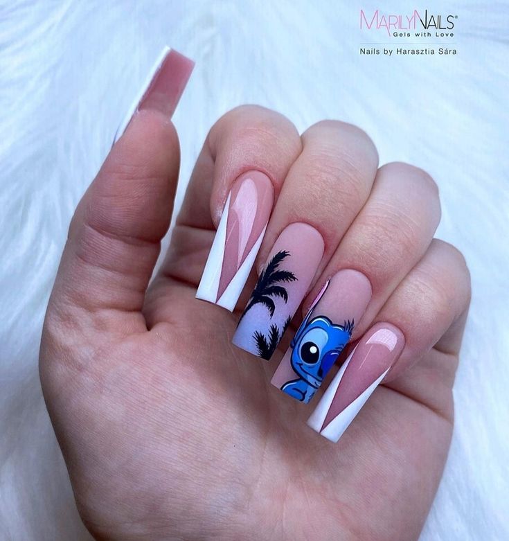 Diseños De Dibujos Mano Alzada Disney Para Uñas 【IDEAS E IMÁGENES】