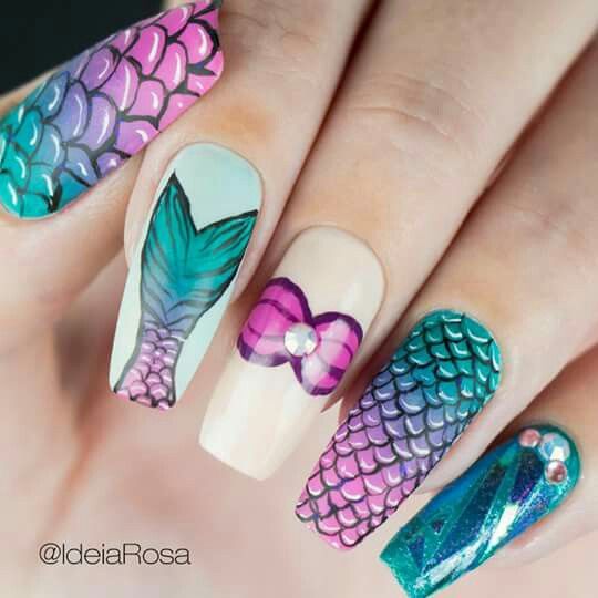 disenos-de-unas-bonitos-para-ninas-de-sirenas-4