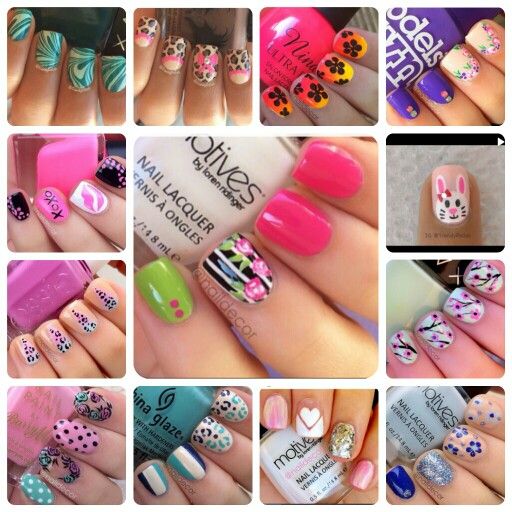 Diseños De Uñas Collage