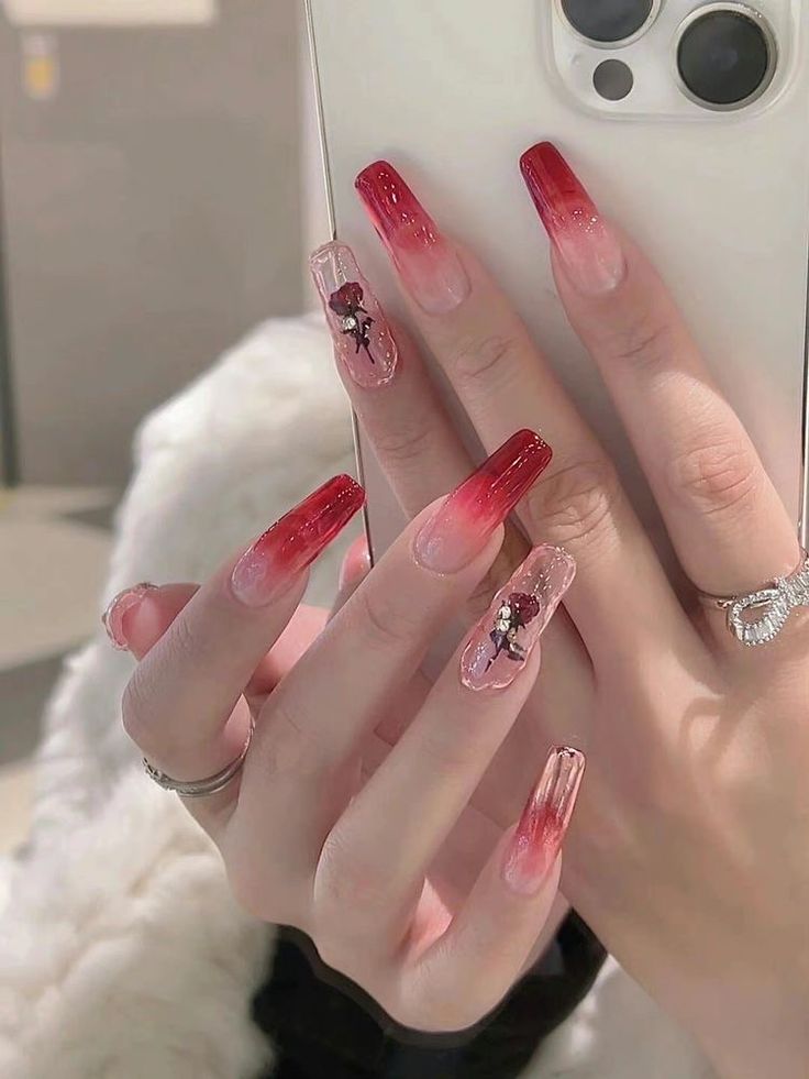 Diseños De Uñas Color Blush Largas