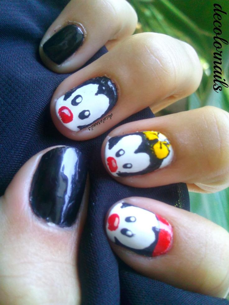 Diseños De Uñas Con Caricatura Animanisn Postizas