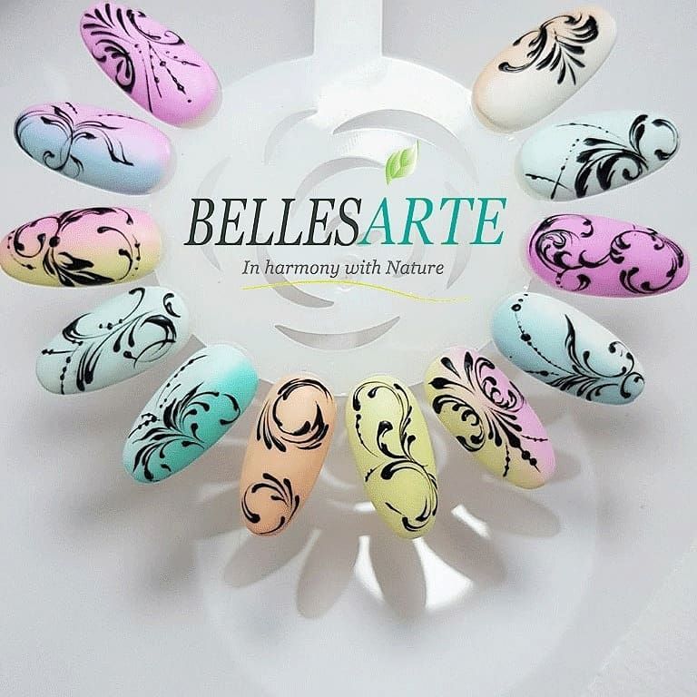Diseños De Uñas Con Gel Paint