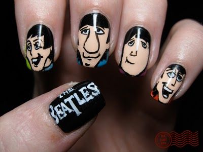 disenos-de-unas-con-imagenes-de-beatles-3