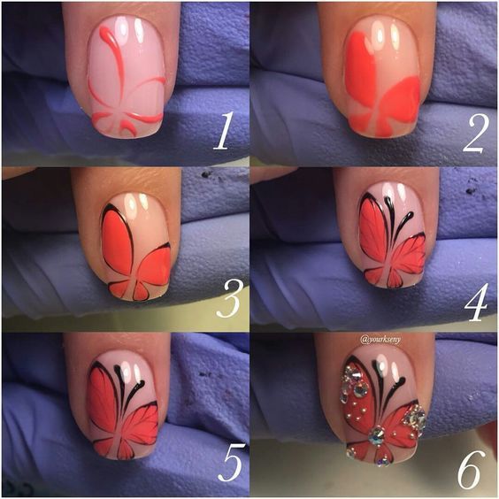 disenos-de-unas-con-mariposas-paso-a-paso-5