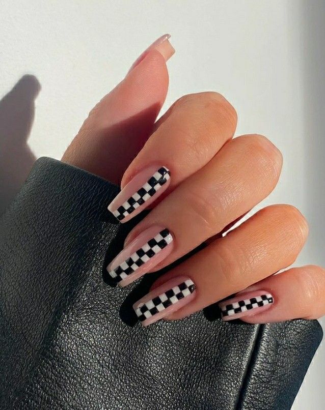 Diseños De Uñas De Acrilico Frances Cuadros