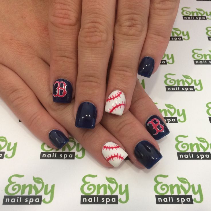 disenos-de-unas-de-beisbol-de-boston-7