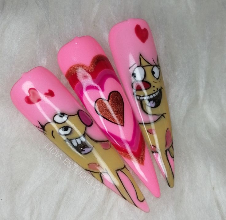 Diseños De Uñas De Catdog