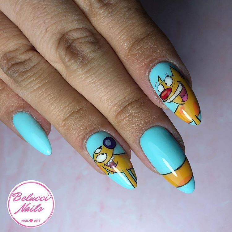 disenos-de-unas-de-catdog-4