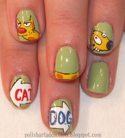 disenos-de-unas-de-catdog-7