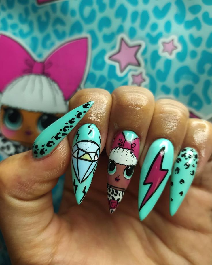Diseños De Uñas De Lol Para Niñas