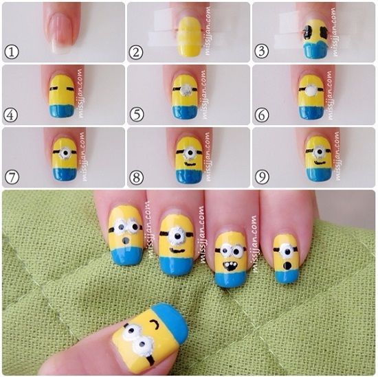 disenos-de-unas-de-minions-paso-a-paso-3