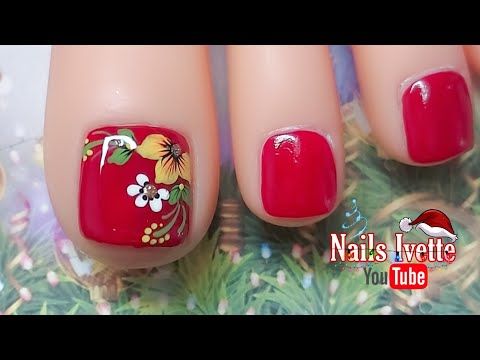 disenos-de-unas-de-pies-con-flores-rojas-6