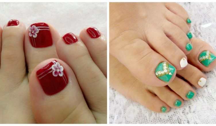 Diseños De Uñas De Pies De Moda