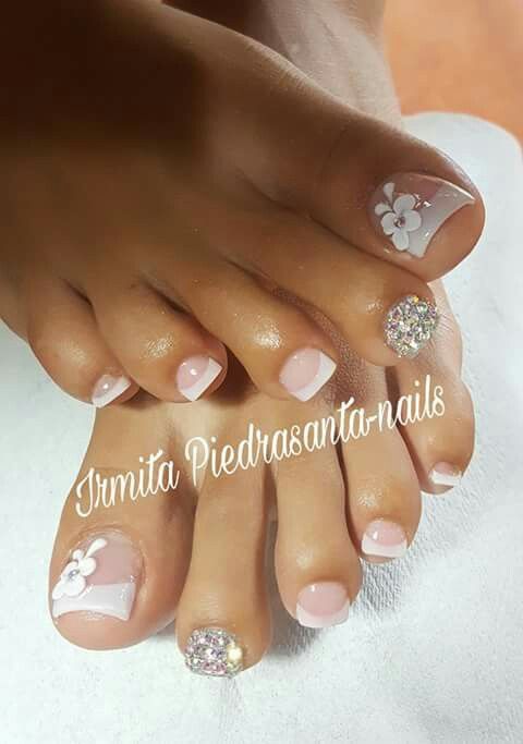 Diseños De Uñas De Pies Transparentes
