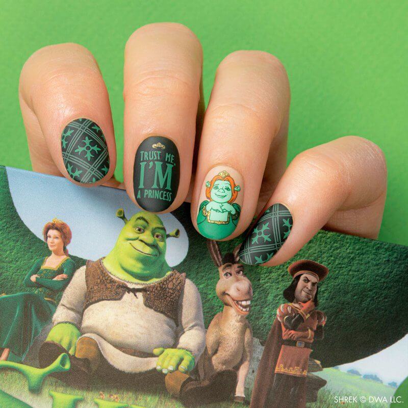 Diseños De Uñas De Shrek 【IDEAS E IMÁGENES】