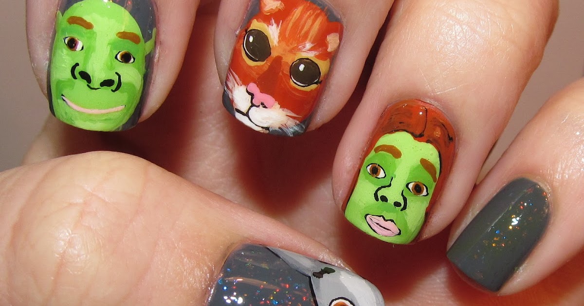 disenos-de-unas-de-shrek-4