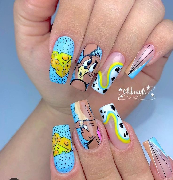 disenos-de-unas-de-tom-y-jerry-6