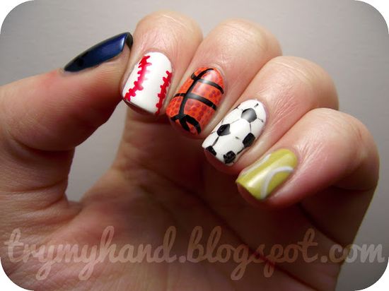 Diseños De Uñas Deportivas