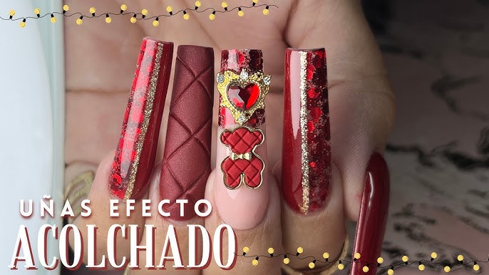 Diseños De Uñas Efecto Colchon