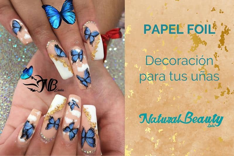 Diseños De Uñas Efecto Foil