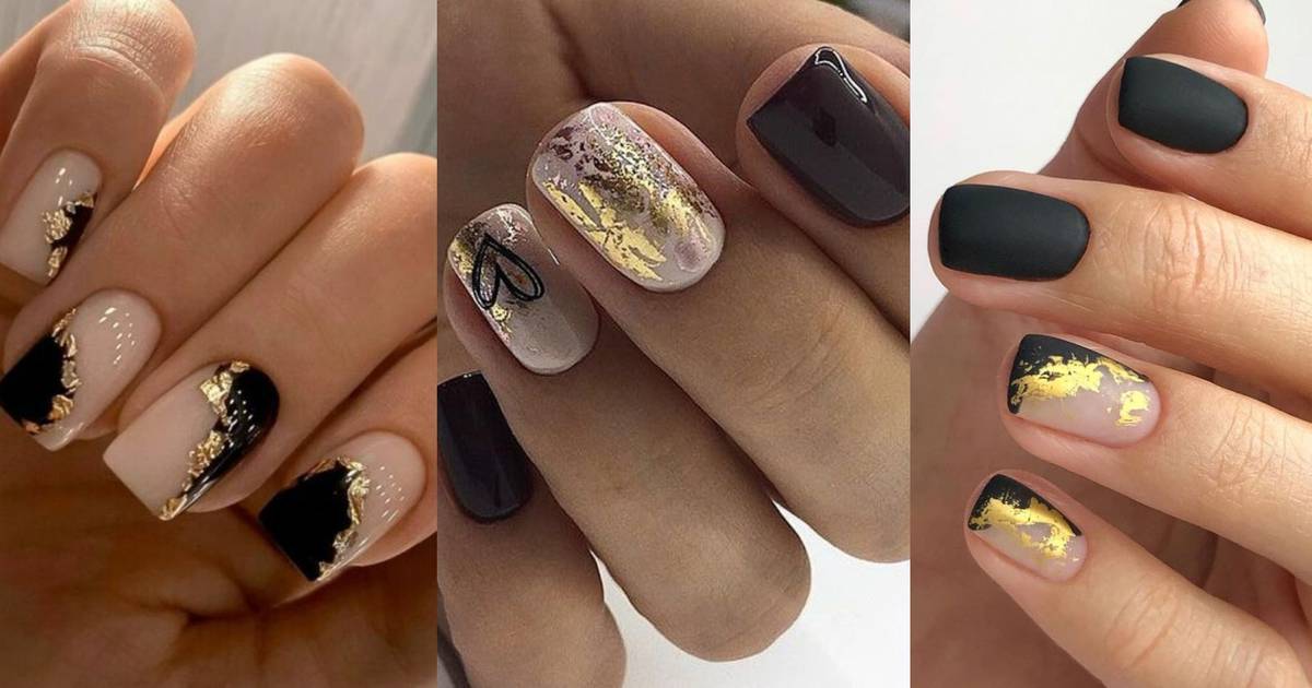 disenos-de-unas-elegantes-negro-con-dorado-6