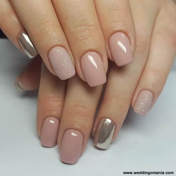 Diseños De Uñas en Color Neutro Frances 【IDEAS E IMÁGENES】