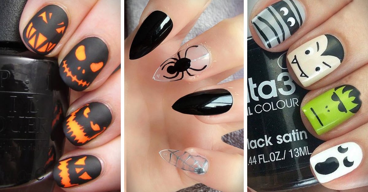 disenos-de-unas-en-una-sola-una-halloen-1