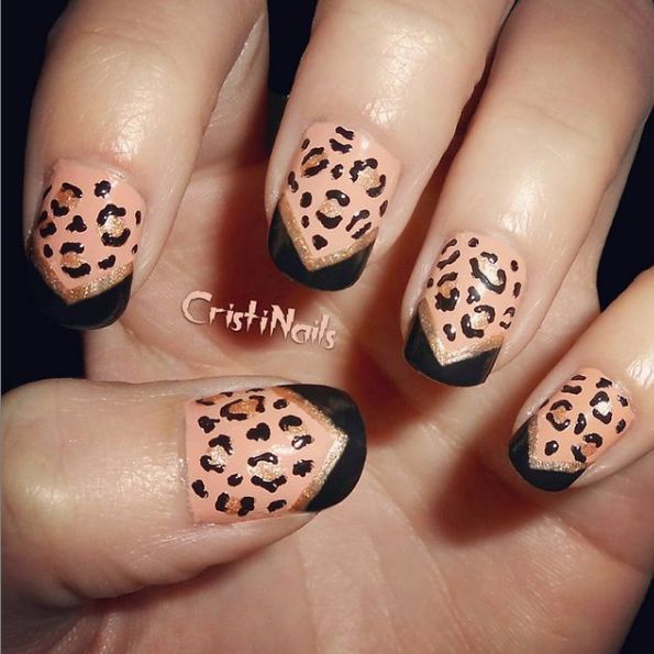 disenos-de-unas-francesas-con-animal-print-6