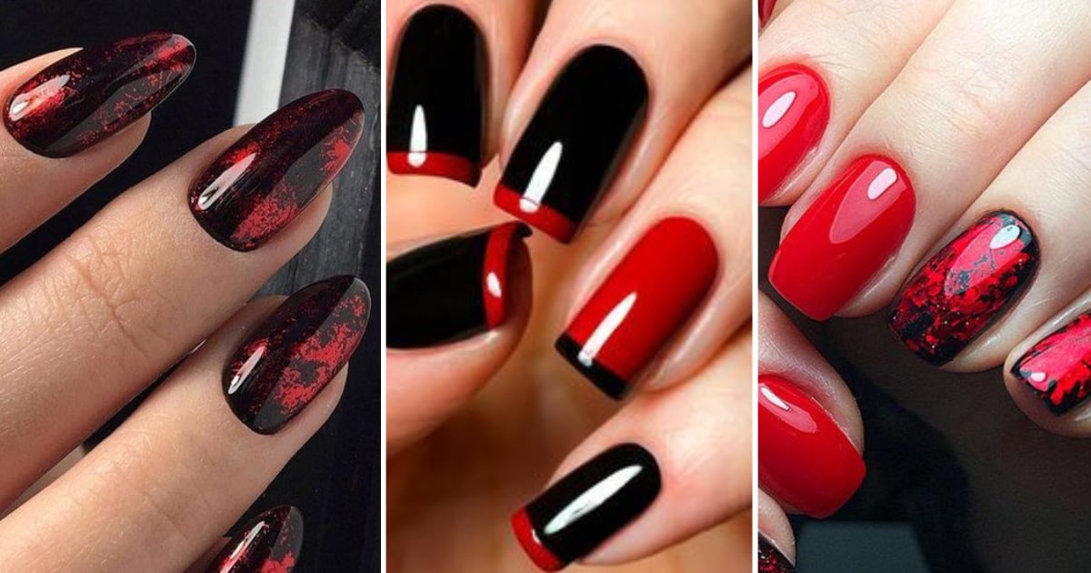 disenos-de-unas-navidenas-con-negro-y-tinto-3