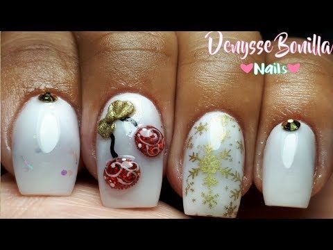 disenos-de-unas-navidenos-con-esferas-1