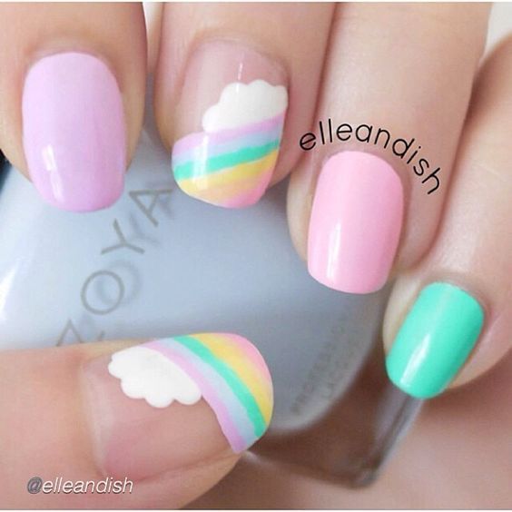 disenos-de-unas-para-ninas-colores-pasteles-7