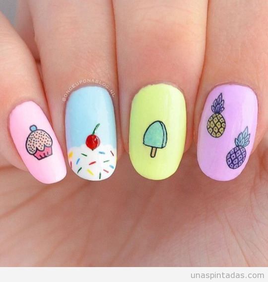 disenos-de-unas-para-ninas-con-dibujo-kawaii-4