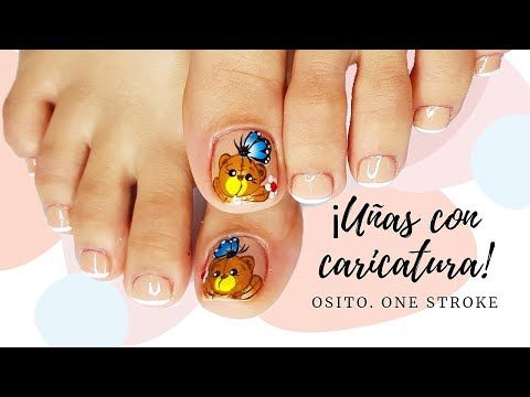disenos-de-unas-para-pies-con-estampas-de-osos-1