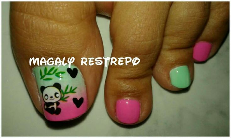 disenos-de-unas-para-pies-con-estampas-de-osos-3