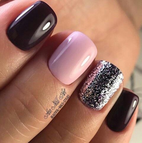 disenos-de-unas-para-vestido-rosa-con-negro-3