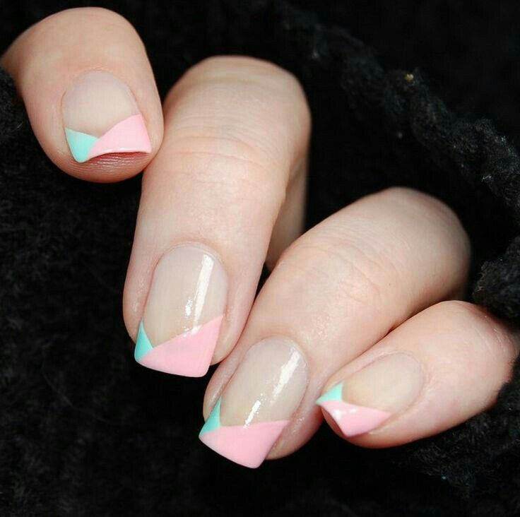 disenos-de-unas-sencillas-bicolor-1
