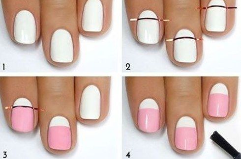disenos-de-unas-sencillas-bicolor-paso-a-paso-1
