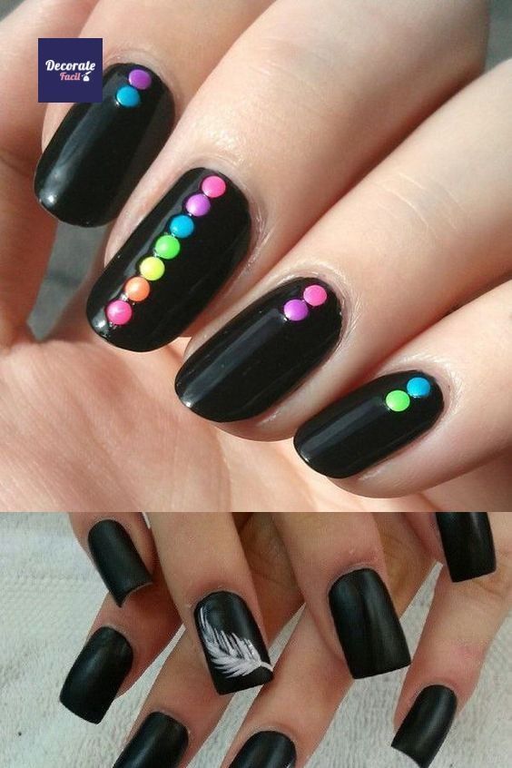 disenos-en-unas-en-negro-faciles-de-hacee-en-casa-5