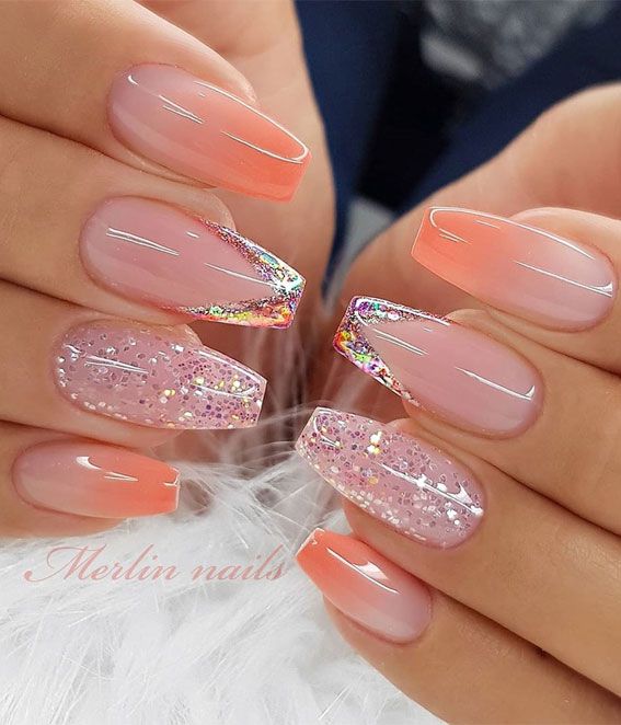 mejores-disenos-de-unas-de-acrilico-color-rosa-coral-3