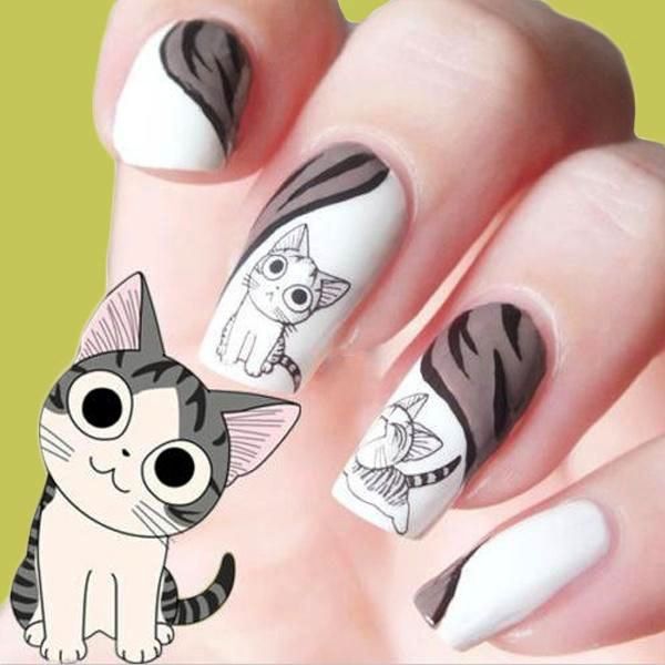 unas-con-diseno-de-gato-imprimir-1