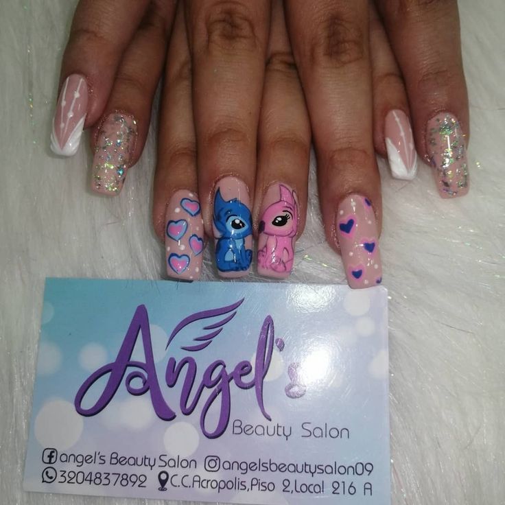unas-de-acrilico-disenos-de-stitch-5