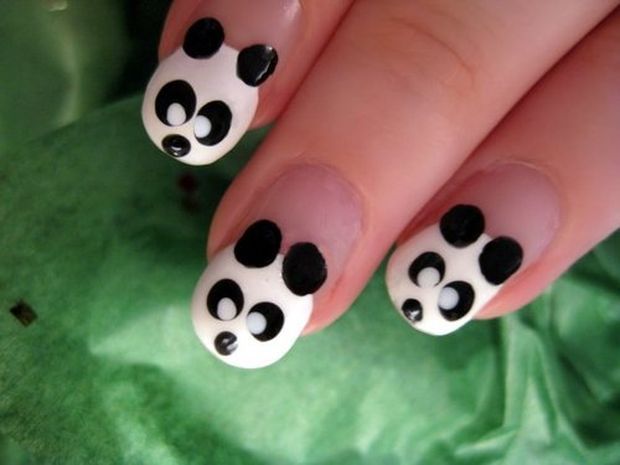 unas-de-moda-con-diseno-de-pandas-2