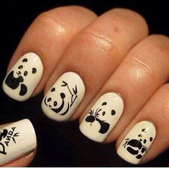unas-de-moda-con-diseno-de-pandas-4