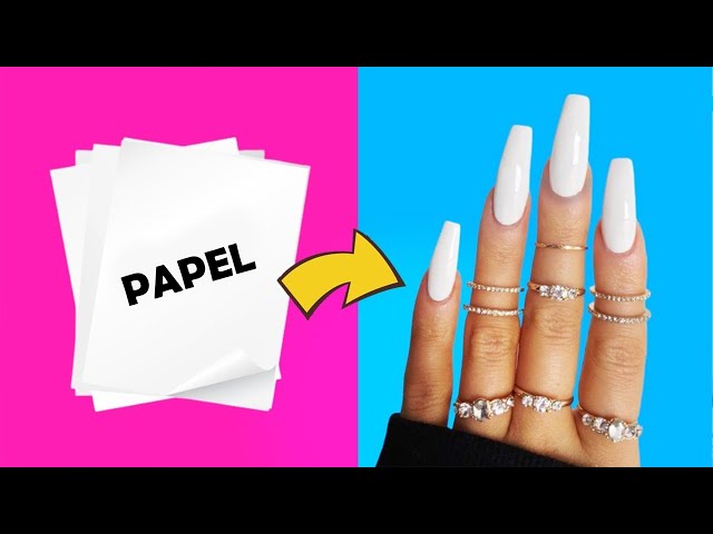unas-diseno-de-hojas-en-papel-5